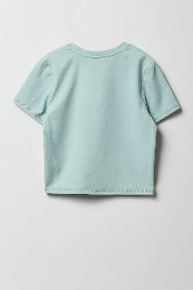 T-shirt actif à imprimé ville hd couler fille