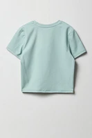 T-shirt actif à imprimé ville hd couler fille