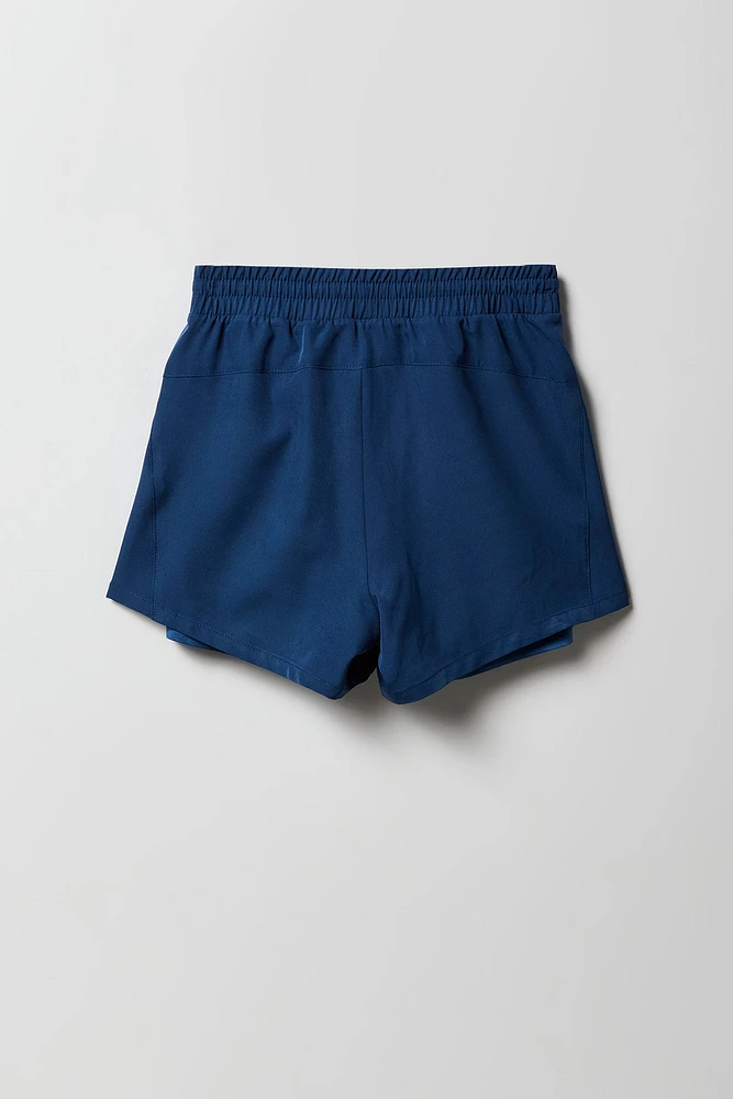 Short Active à taille coulissante pour fille