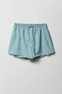 Girls Active Drawstring Short