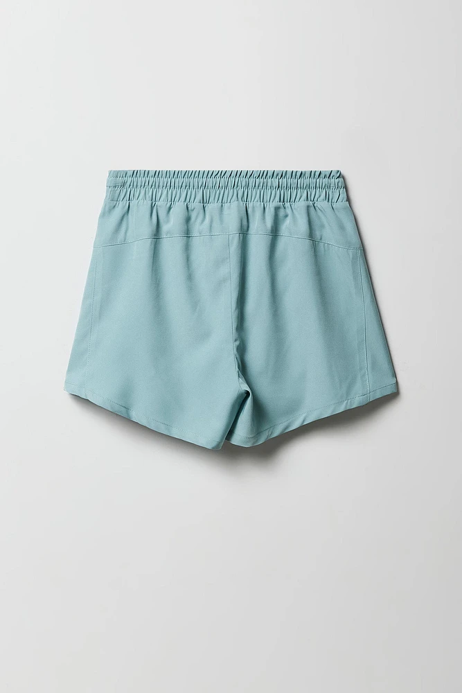 Girls Active Drawstring Short