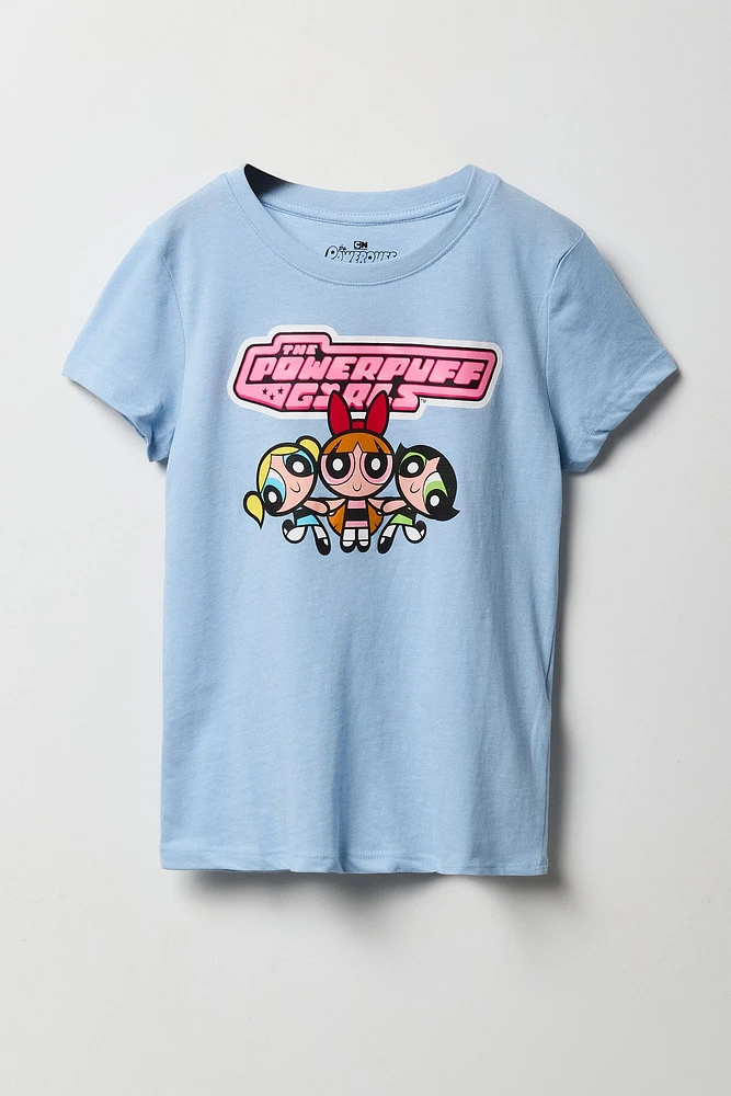 T-shirt à imprimé Powerpuff pour fille