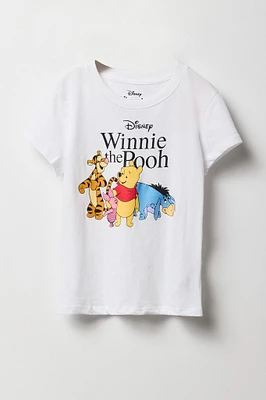 T-shirt à imprimé Pooh & Friends pour fille