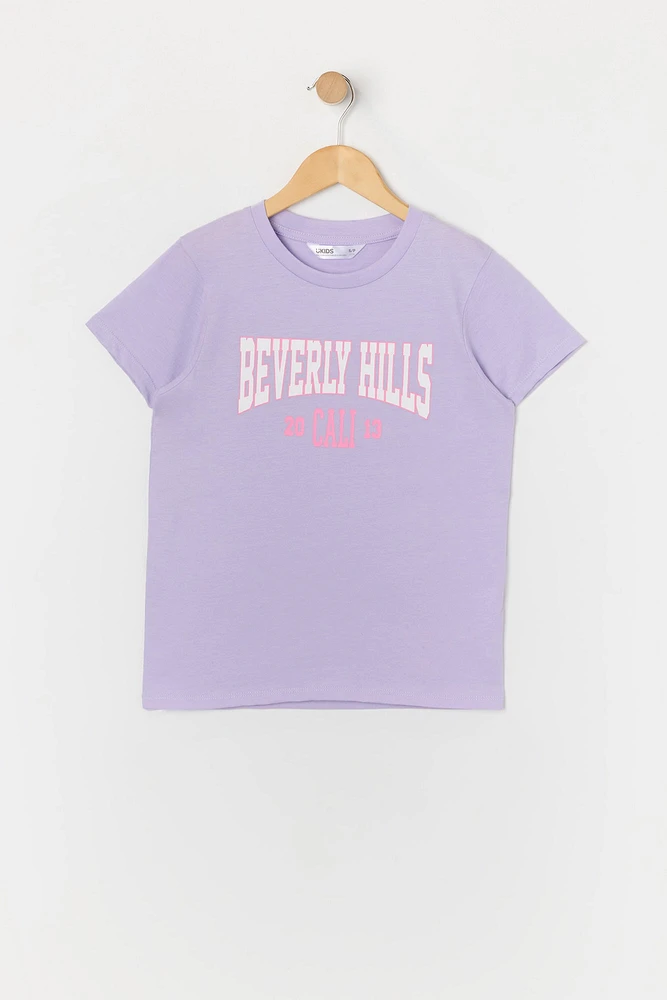 Girls Beverly Hills Graphic T-Shirt
