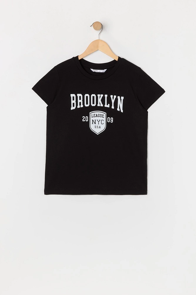 Girls Brooklyn Graphic T-Shirt