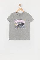 T-shirt à imprimé Purrfect pour fille