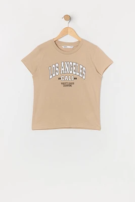 T-shirt Ã  imprimÃ© Los Angeles pour fille