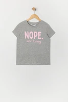 Girls Not Today Graphic T-Shirt