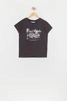 Girls Los Angeles Graphic T-Shirt