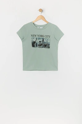 Girls New York City Graphic T-Shirt