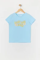 Girls Sunny Days Graphic T-Shirt