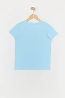 T-shirt à imprimé Sunny Days pour fille