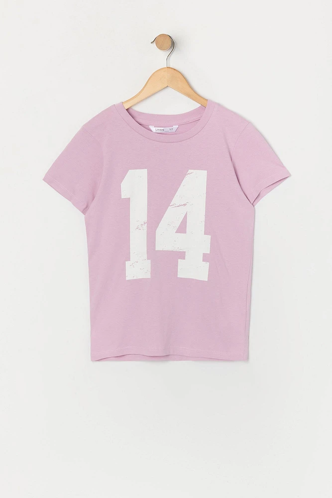 T-shirt à imprimé 14 pour fille