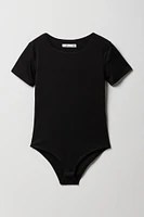 Girls Short Sleeve Bodysuit