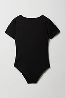 Girls Short Sleeve Bodysuit