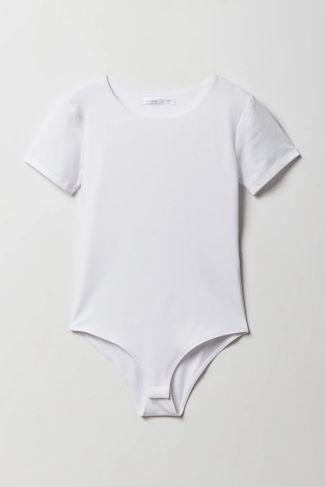 Maillot à manches courtes pour fille