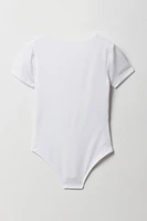 Maillot à manches courtes pour fille