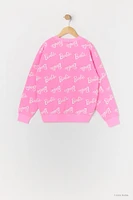 Barbie™ Girls Printed Fleece Sweatshirt