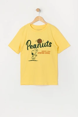 T-shirt à imprimé Peanuts pour garçon