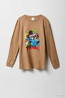 Hot Wheelsâ¢ Boys Graphic Long Sleeve Top