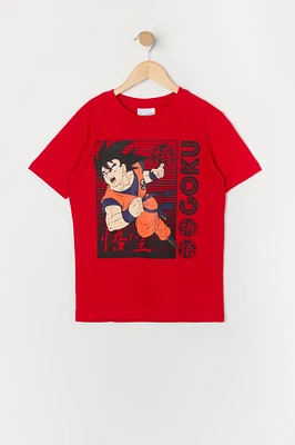 T-shirt Ã  imprimÃ© Goku pour garÃ§on