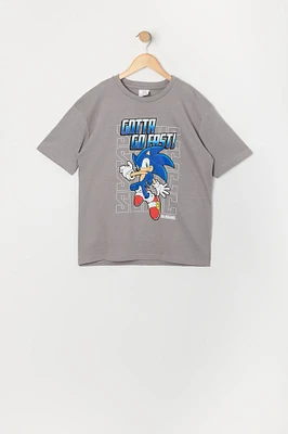 T-shirt à imprimé Gotta Go Fast pour garçons