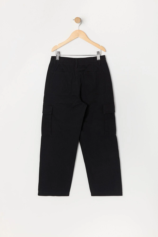 Boys Straight Leg Cargo Pant