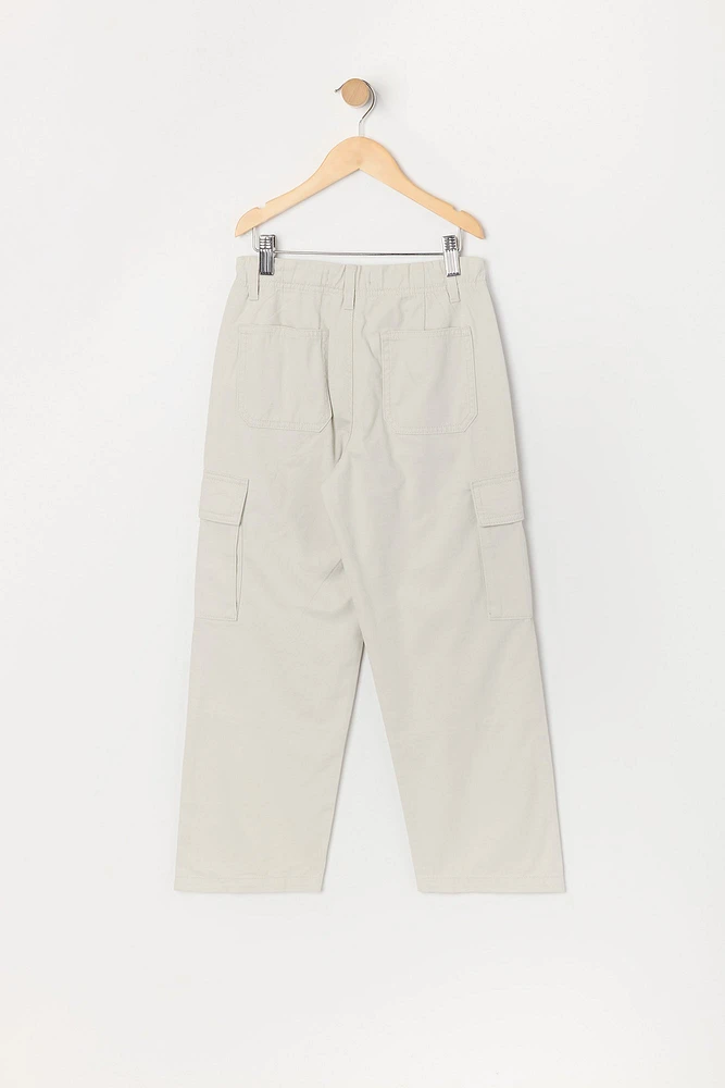 Pantalon cargo Ã  jambe droite pour garÃ§on