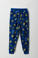 Pantalon de pyjama en peluche Ã  imprimÃ© Minion pour garÃ§on