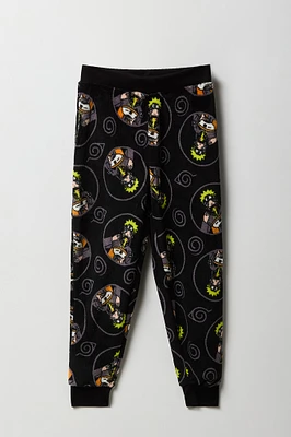 Pantalon de pyjama en peluche Ã  imprimÃ© Naruto pour garÃ§on