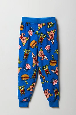 Pantalon de pyjama en peluche Ã  imprimÃ© Krusty Krab pour garÃ§on