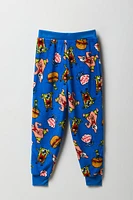 Pantalon de pyjama en peluche Ã  imprimÃ© Krusty Krab pour garÃ§on