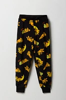 Pantalon de pyjama en peluche Ã  imprimÃ© Garfield pour garÃ§on