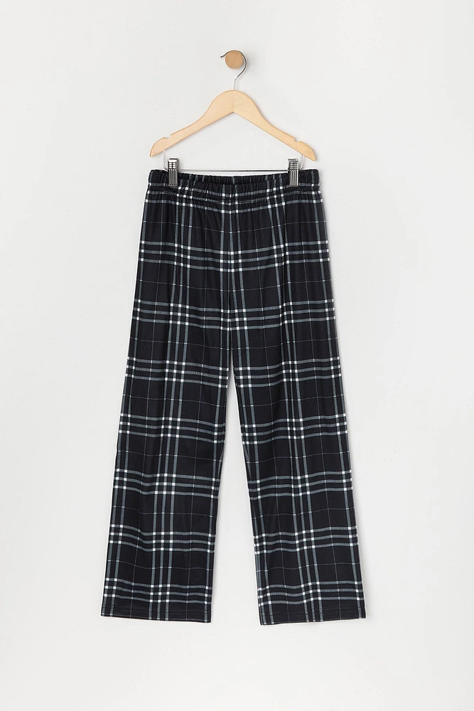 Boys Plaid Pajama Pant