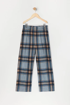 Pantalon de pyjama à carreaux pour garçons