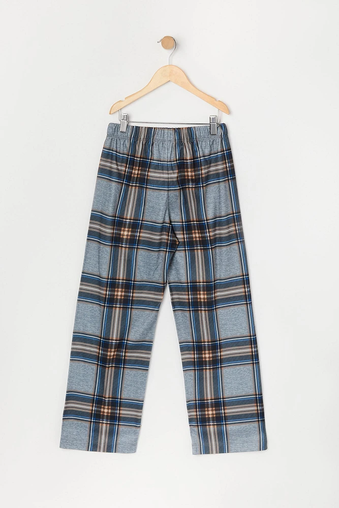 Pantalon de pyjama Ã  carreaux pour garÃ§ons