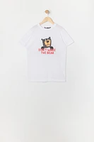 Boys Don't Wake the Bear Graphic 2 Piece Pajama Set