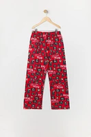 Boys Don't Wake the Bear Graphic 2 Piece Pajama Set