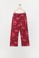 Boys Don't Wake the Bear Graphic 2 Piece Pajama Set