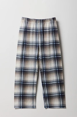 Pantalon de pyjama à carreaux pour garçons