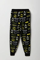 Pantalon de pyjama en peluche à imprimé Batman pour garçon