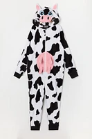 Youth 3D Cow Plush Onesie