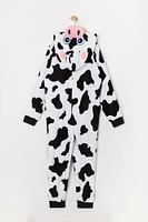 Youth 3D Cow Plush Onesie