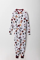 Combinaison Pyjamas de famille à imprimé Wildlife pour jeune