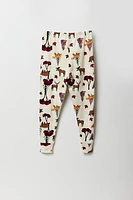 Ensemble pyjama Bear Cub Pyjamas de famille à imprimé pour jeune