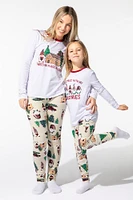 Ensemble pyjama Pyjamas de famille à imprimé Gnome For the Holidays pour jeune