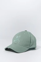 Casquette de baseball avec motif brodé Bear