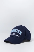 Casquette de baseball avec motif brodé Brooklyn