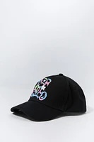 Boys Bear Embroidered Baseball Hat