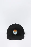 Casquette réglable avec empiècement King Teddy pour garçon